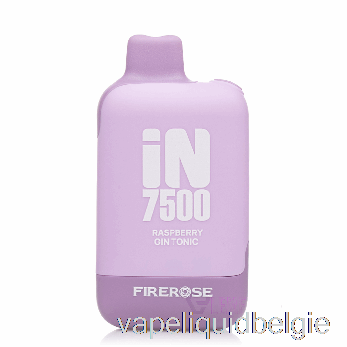 Vape-vloeistof Firerose In 7500 Wegwerpbare Frambozengin-tonic